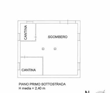 Planimetria 1 — Villa unifamiliare via Gaeta 165, Tiro A Segno, Ceccano