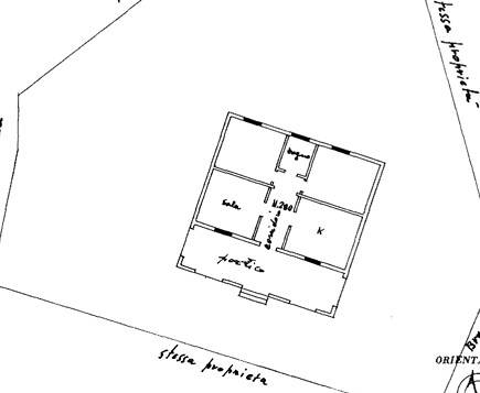 Planimetria 1 — Villa unifamiliare via Due Cone, Centro, Ceccano