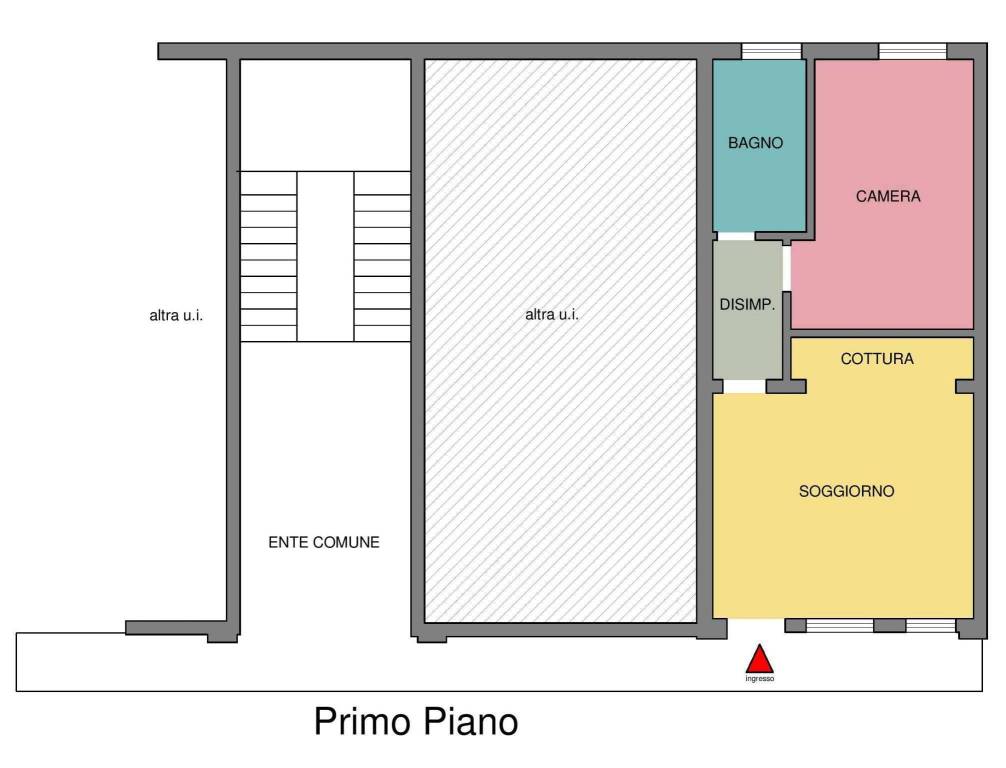 Plan. 1° Piano