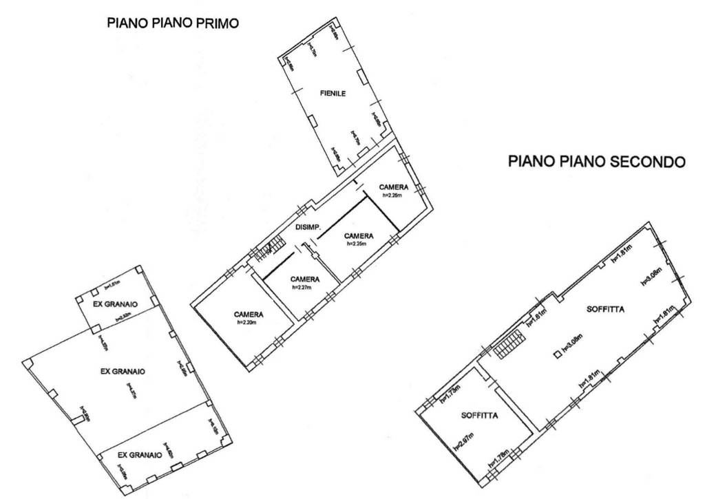 PLANIMERIA PIANO PRIMO