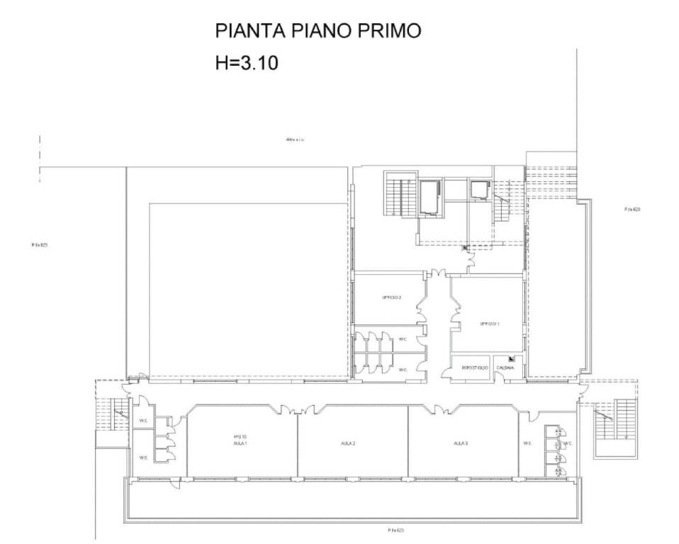 Planimetria catastale piano tipo