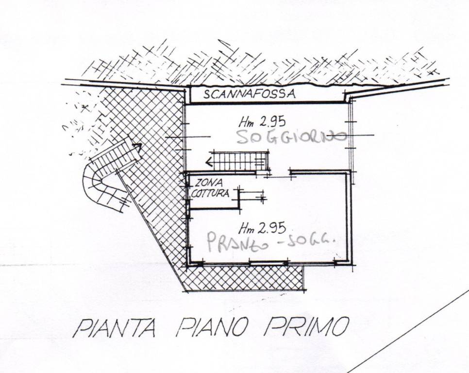 planimetria piano primo