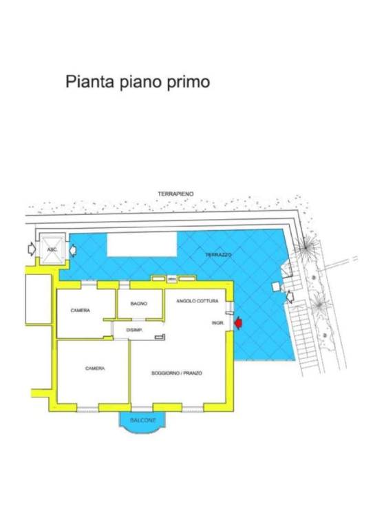 appartamento-trilocale-B-piano-primo-zoagli colora