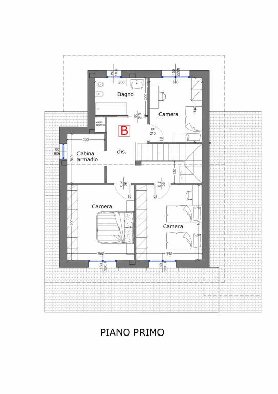 Villa B - Piano Primo