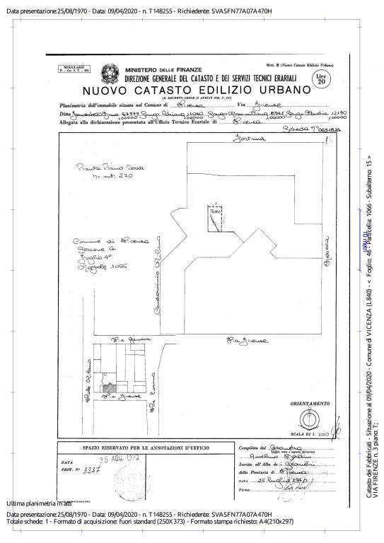 Plan. Cat. Vicenza~2 Sub 15 1