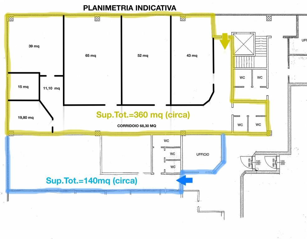 A-Internet planimetria
