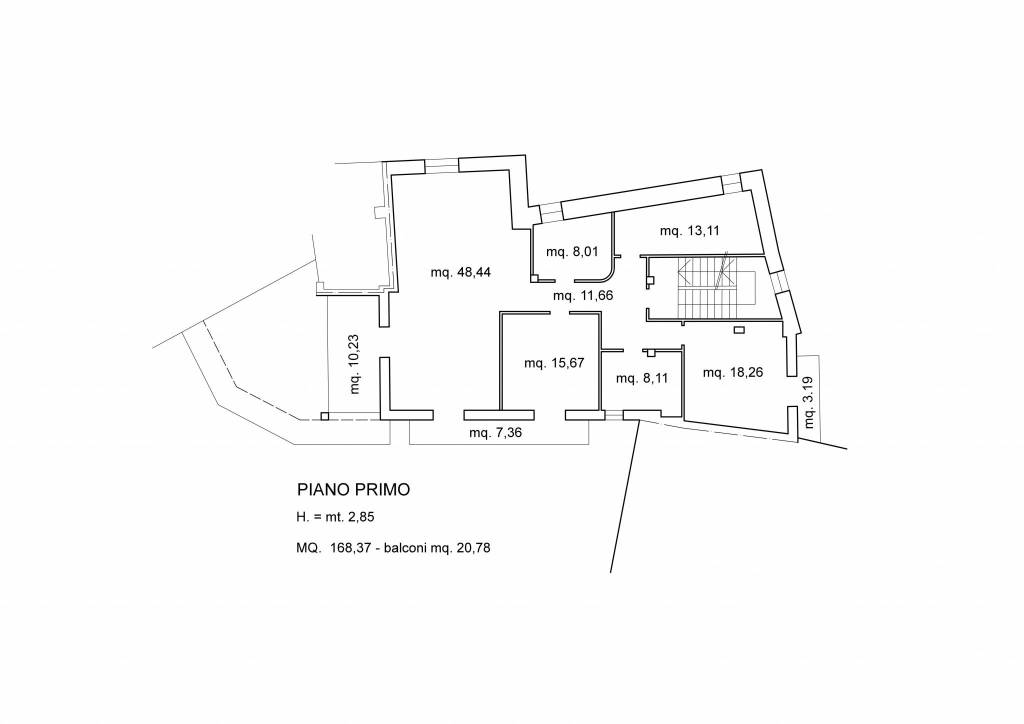 Casa via Piemonte - Piano primo 1