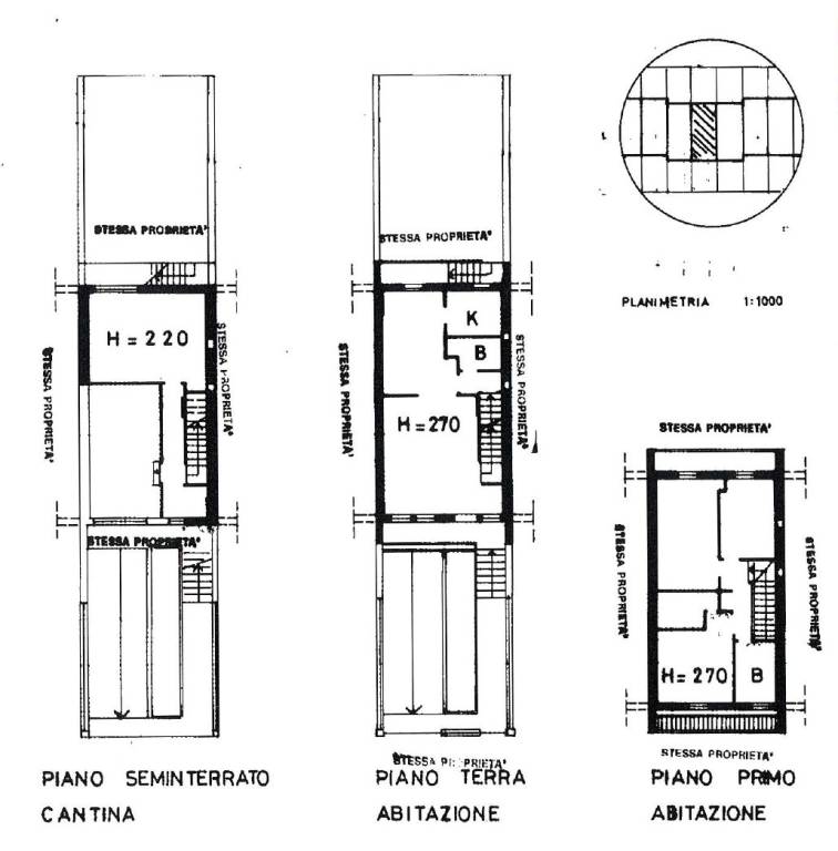 PLANIMETRIA VIA P