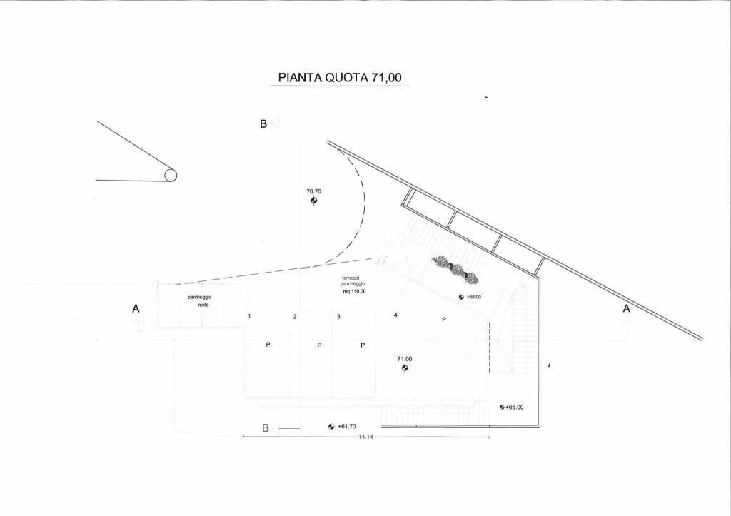 Terrazza - Posti auto