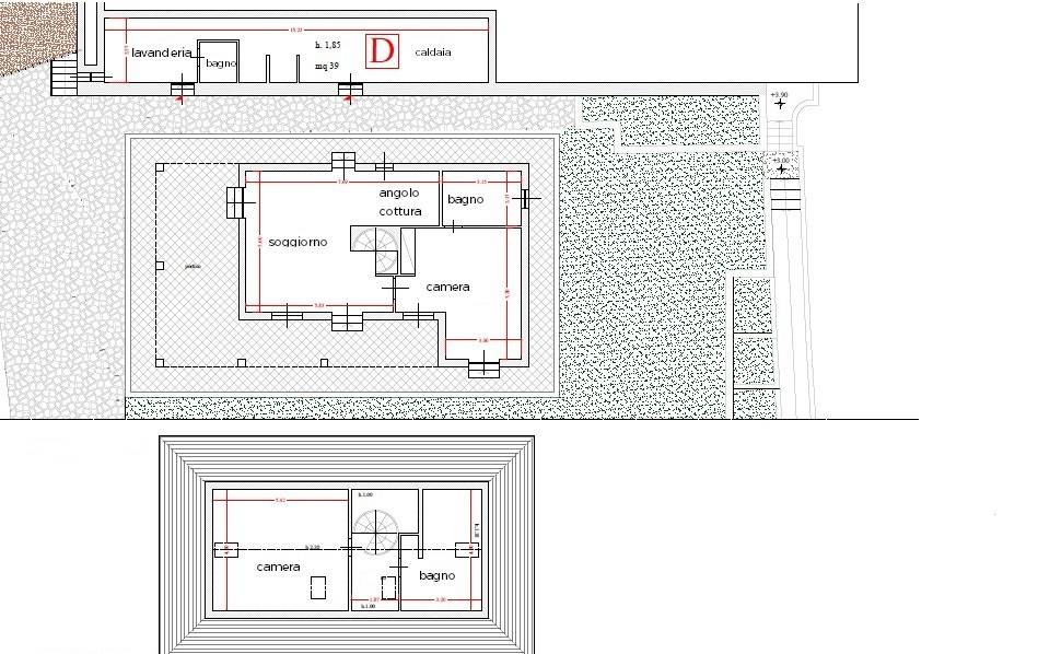 piantina villa incantata first floor and loft