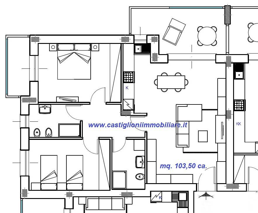 Appartamento (mq. 103,50)