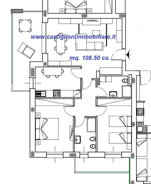 Appartamento (mq. 108,50)