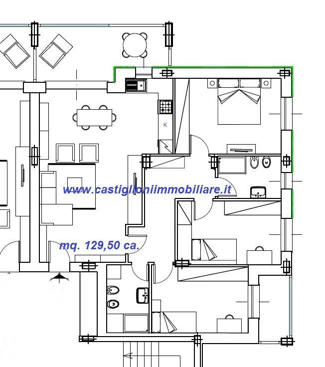 Appartamento (mq. 129,50)