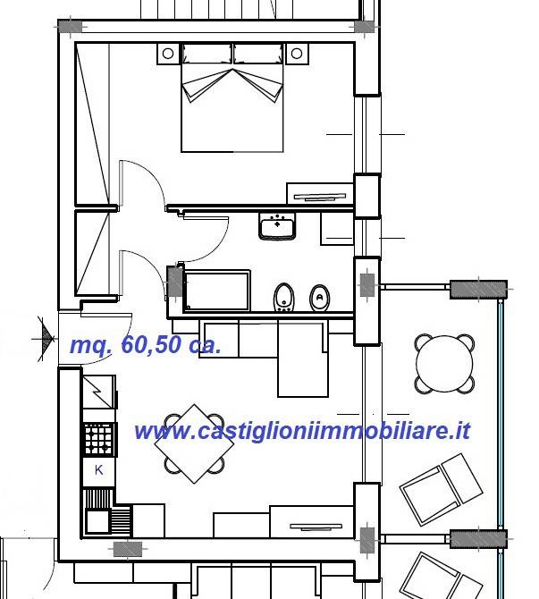 Appartamento (mq. 60,50)