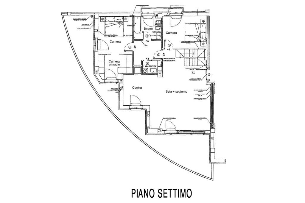 Planimetria AP709_piano7