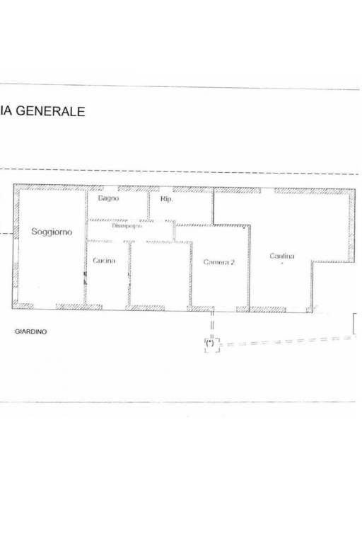 Planimetria appartamento Campodonico 19 - Cliente 