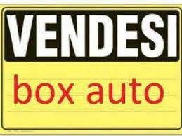cartello box auto vendita