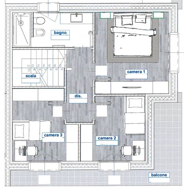 plan villa 3 p1