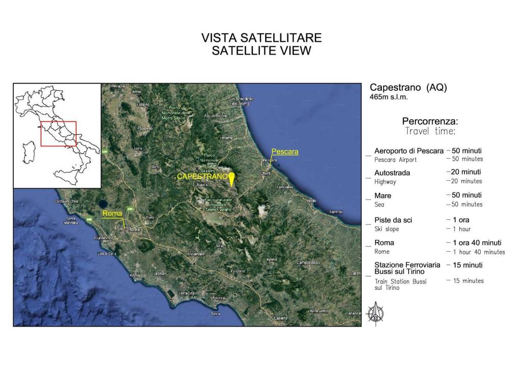 Vista satellitare_percorrenze_Capestrano