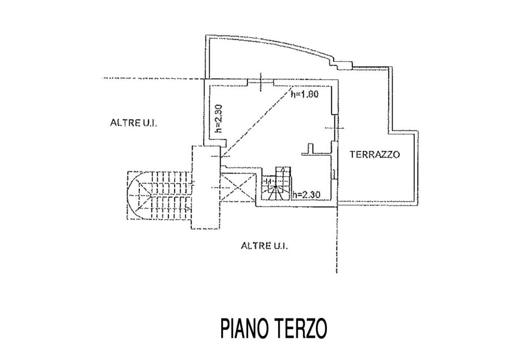 Planimetria AP720_Piano terzo