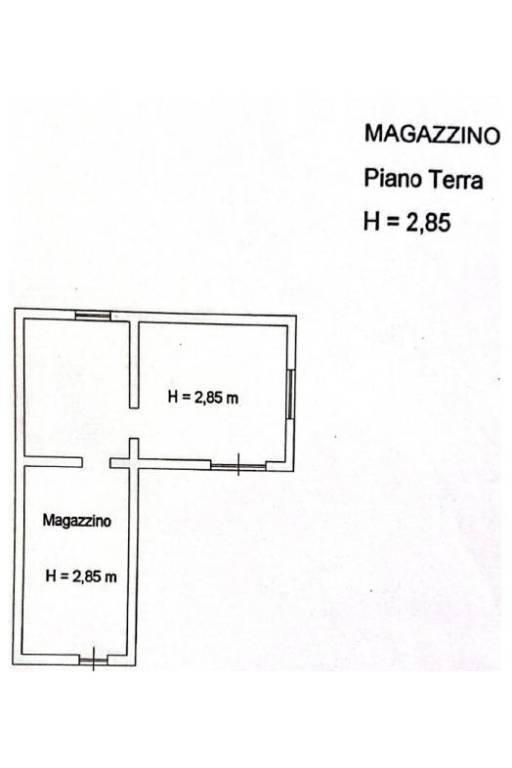 PLANIMETRIA MAGAZZINO