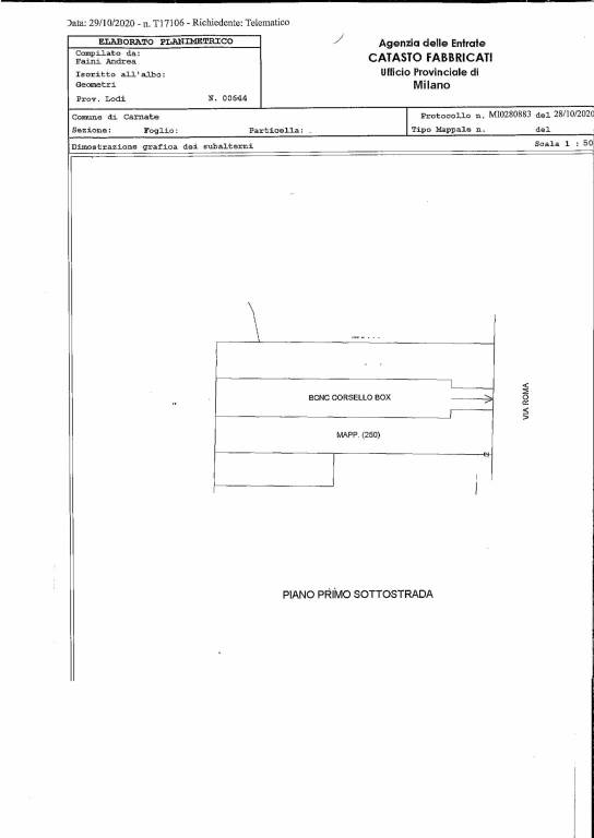 elaborato planimetrico 1