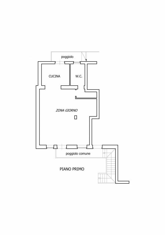 STATO ATTUALE (pianta 1° e 2°) 1