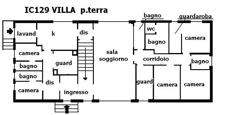 2-IC129  ZOLA VILLA p.terra