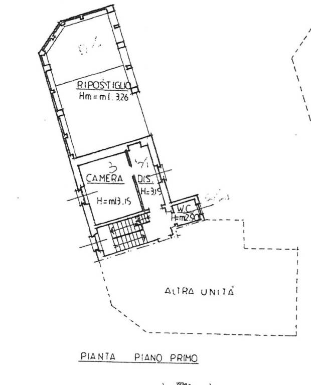 piano primo abitazione e rustico