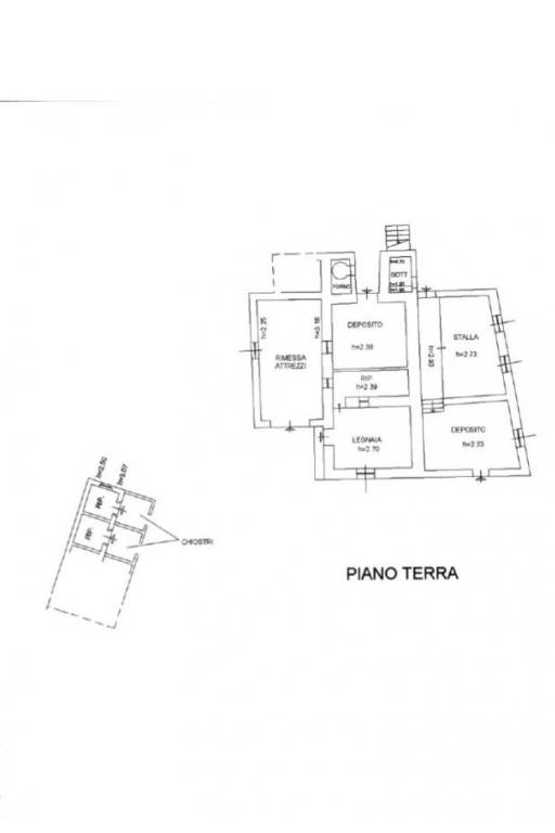 Planimetria Casale al Castagneto (2)