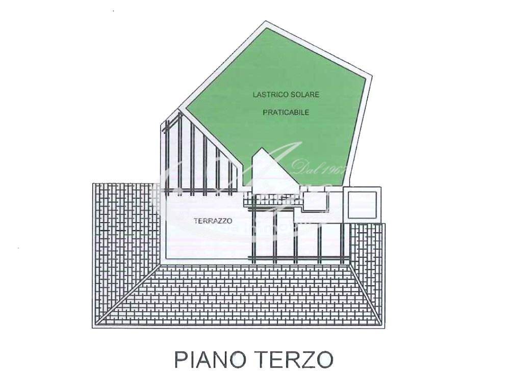 COD 1086 - Pianta piano terzo