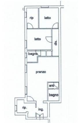 Planimetria appartamento interno