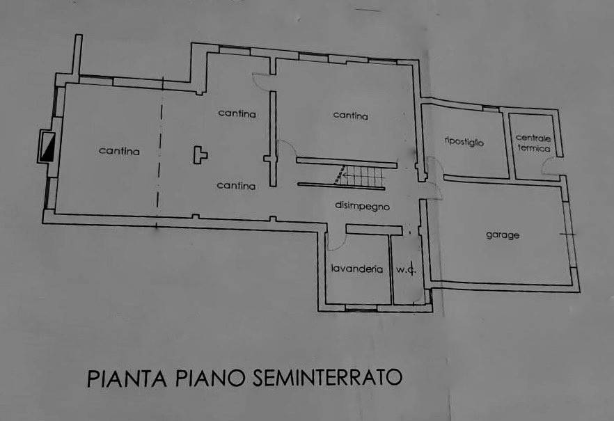 PIANTA PIANO SEMINTERRATO