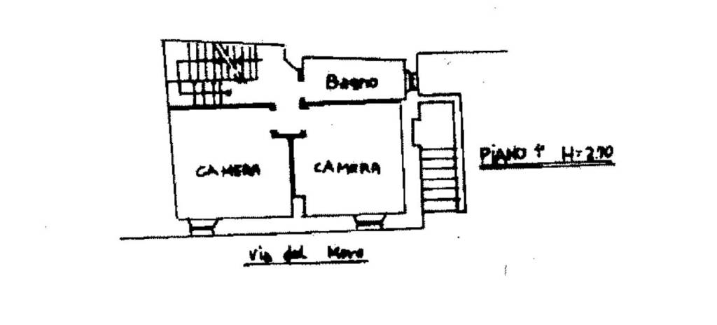 planimetria abitazione R piano primo 1