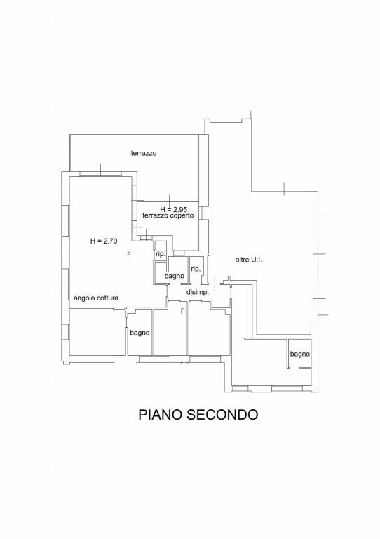 planimetria piano attico VGDC 1