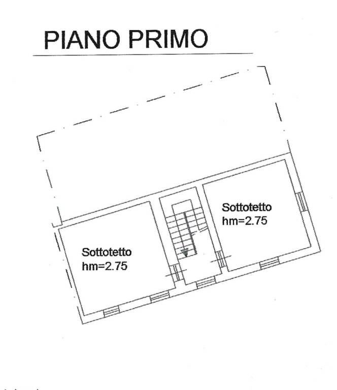 PIANO PRIMO SOTTOTETTO