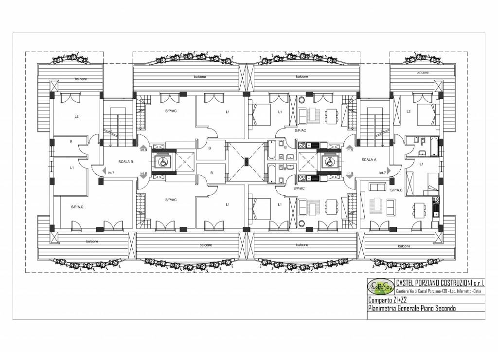 CPC_Horti di Salorno_Ed.Z1+Z2_Planimetria Secondo 