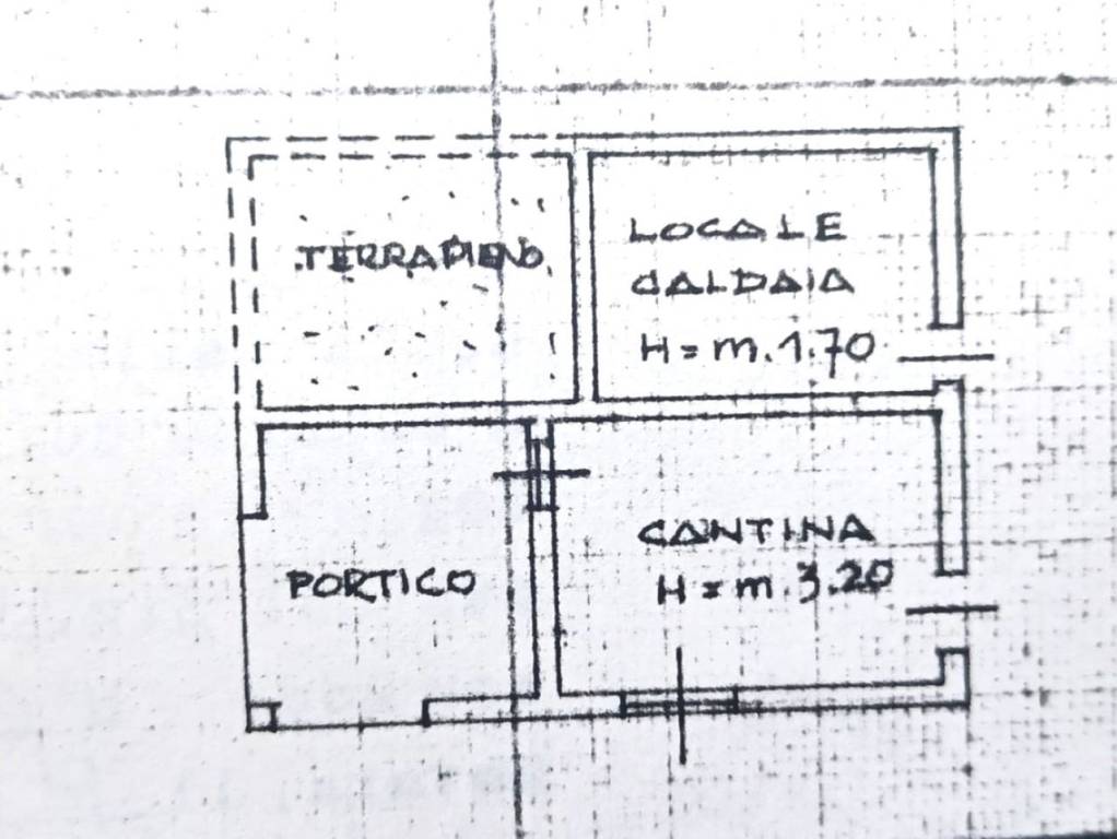 Plan CA.1525 piano seminterrato