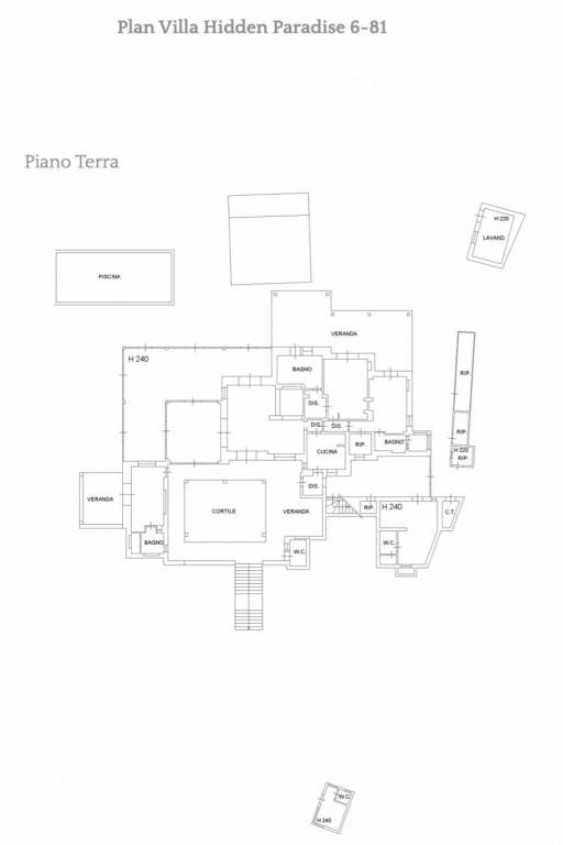 Plan Villa Hidden Paradise 006-90 interno