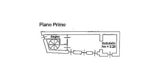 PLANIMETRIA CATASTALE PRIMO PIANO