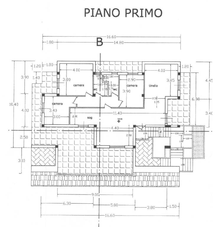 PLANIMETRIA PROGETTO PIANO 1