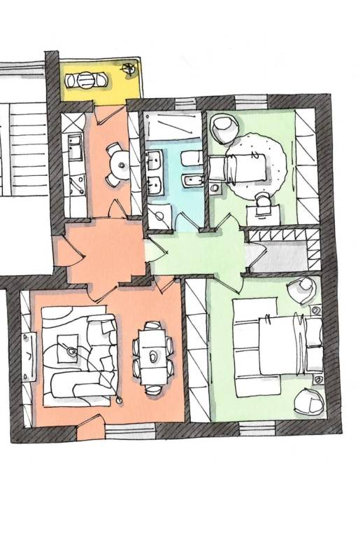 Plan appartamento