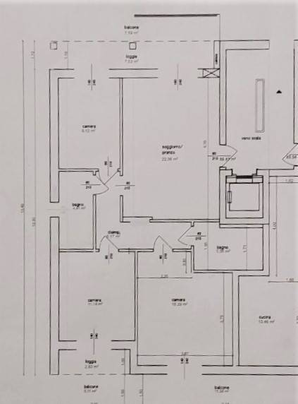 progetto quadrilocale