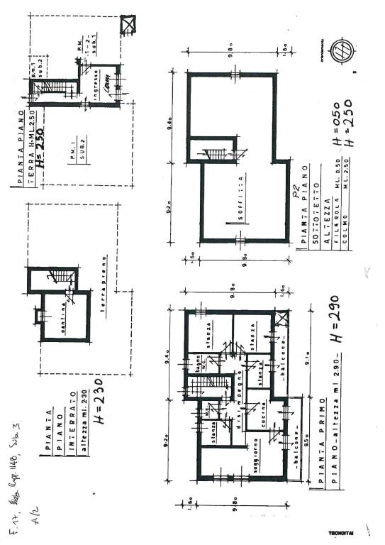 Planimetria F.17, mapp.1148, sub.3 1