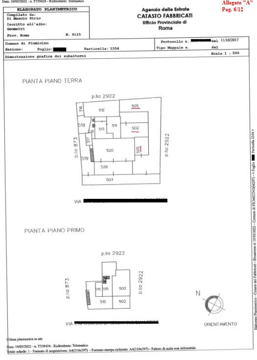 Asta per villa, via Caposaldo di Sella Culqualber 8 Fiumicino