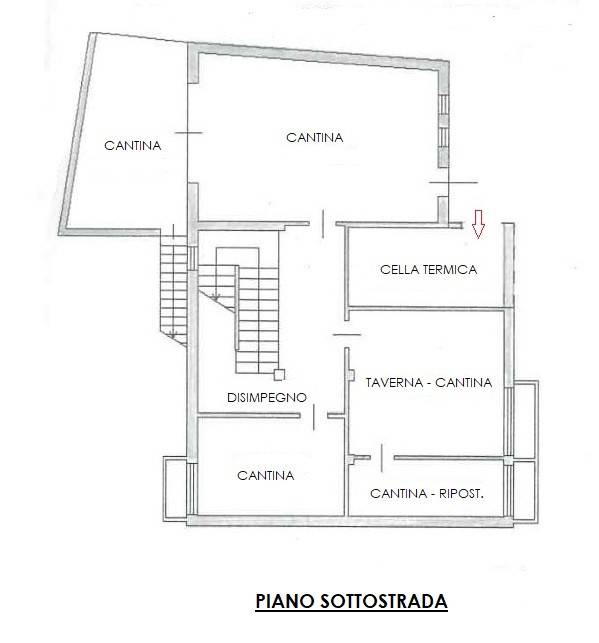 planimetria P.Seminterrato