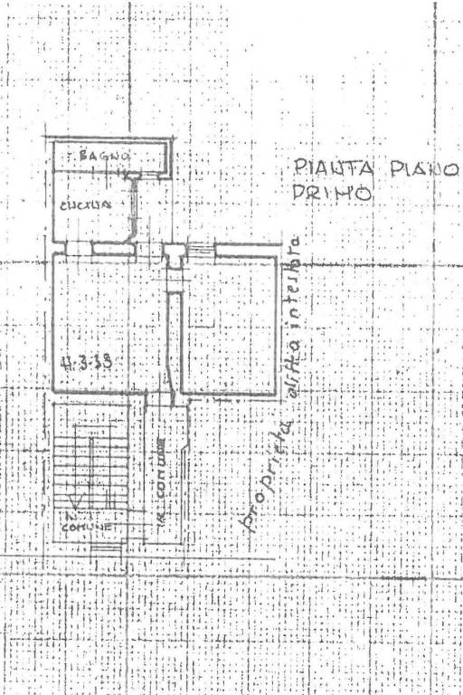 Appartamento Bilocale piano Primo