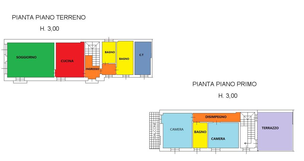 planimetria villa 1