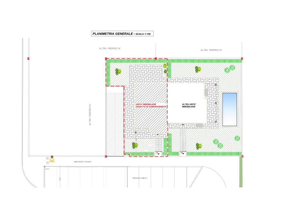 ehi.capitolato.unità 1.tavole A4.PLANIMETRIA 1