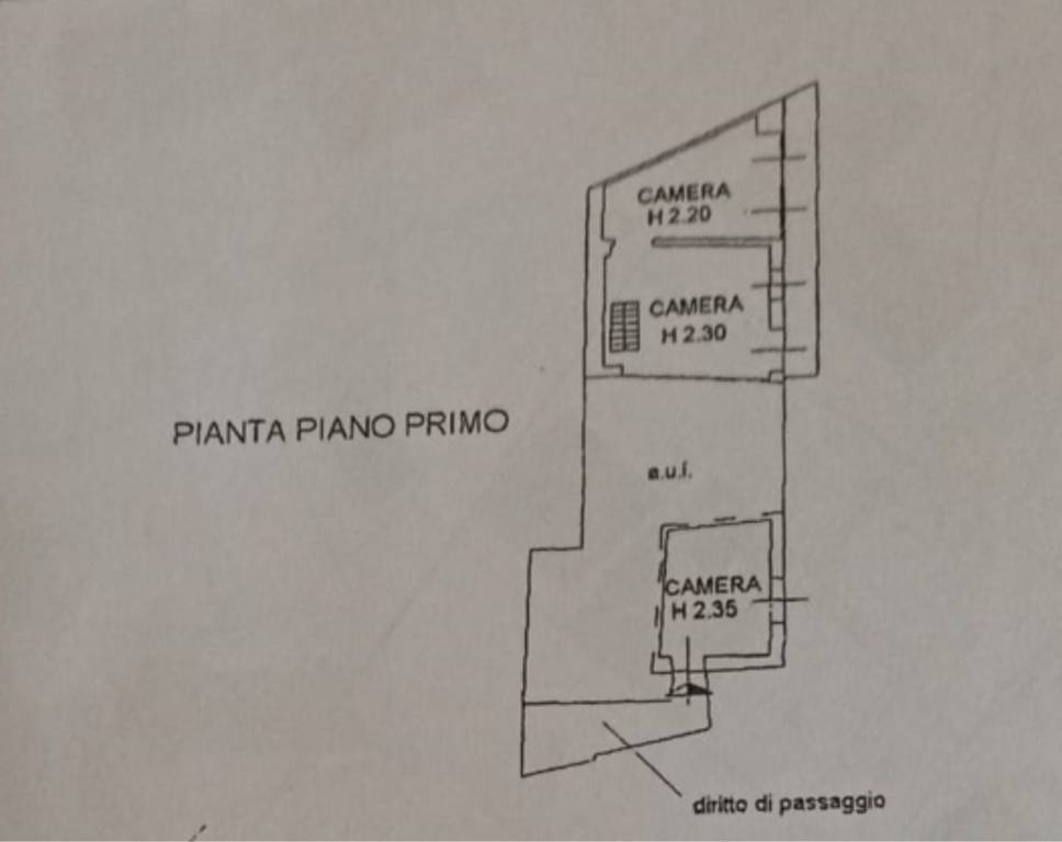 planimetria primo piano 1